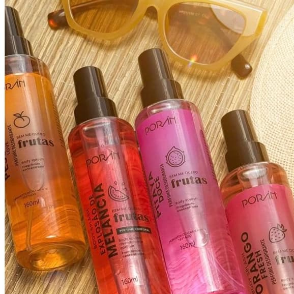 Body Splash Poran Perfume Corporal 160ml - Escolha o Seu!