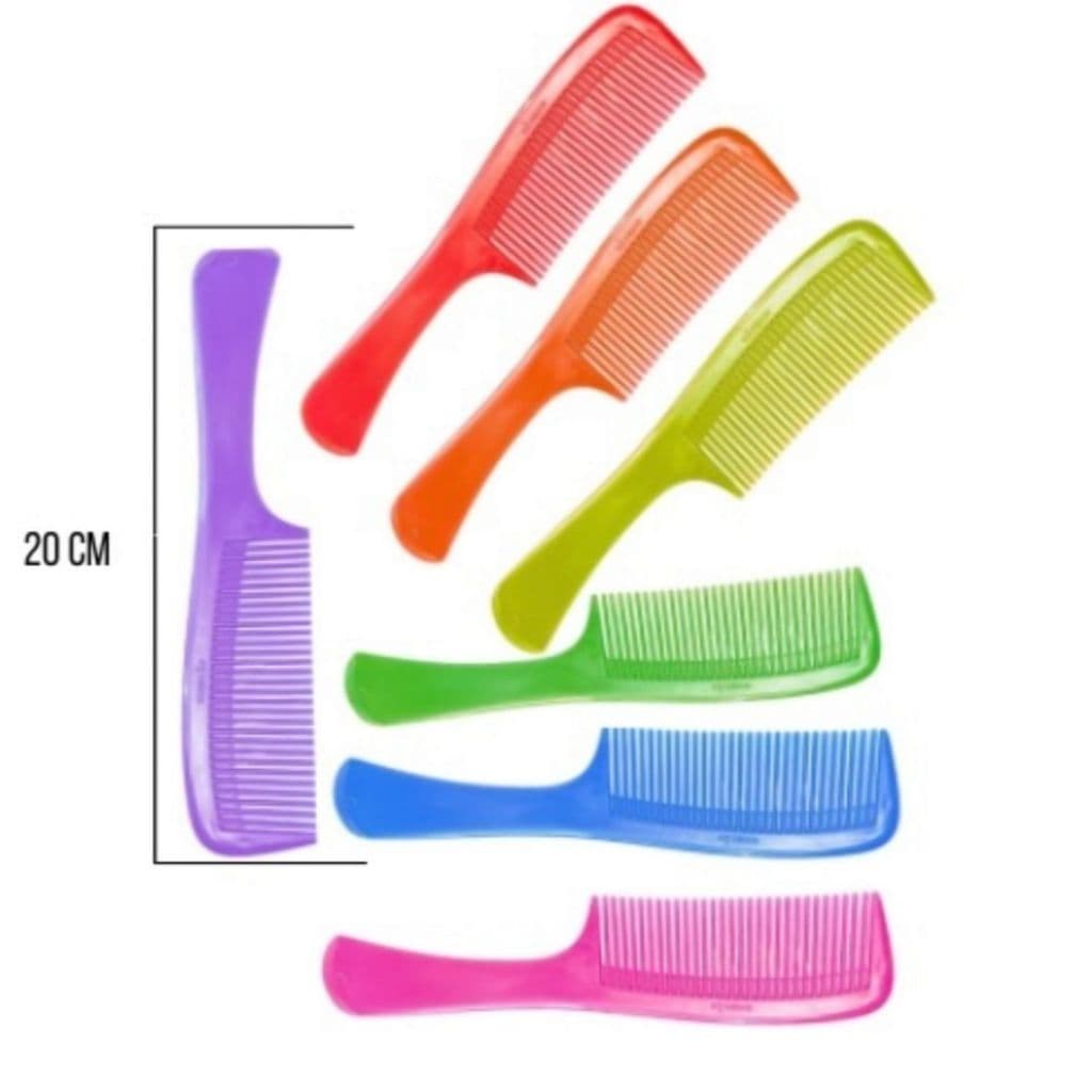 Kit 3, 6,12, 24 e 36 Pente Bonitão Unidades Ergonômico, Resistente Ideal para Uso Diário/Brindes