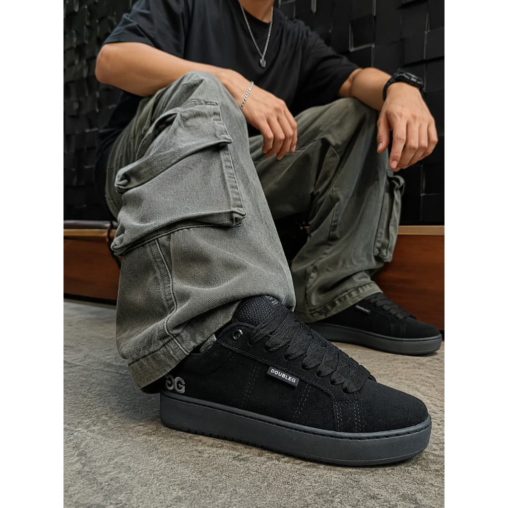 Tênis Masculino Double-G - Easy Preto StreetWear