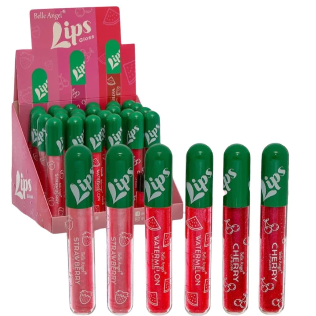 Lips Gloss Com Aroma De Frutinha + Brilho - Belle Angel