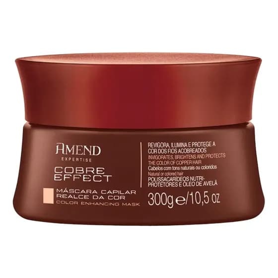 Máscara Amend Matizadora Cobre Effect de 10.58floz 300g