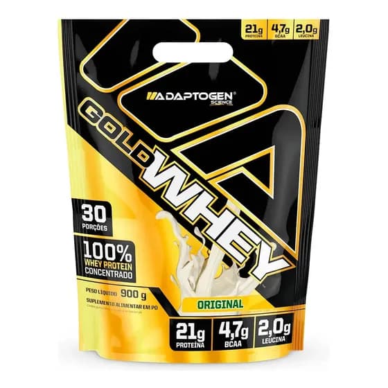 Gold Whey Sabor Original Refil 900g - Adaptogen