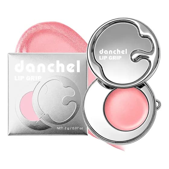 Bálsamo Labial E Blush 2 Em 1 Danchel Lip Grip 4 Petal