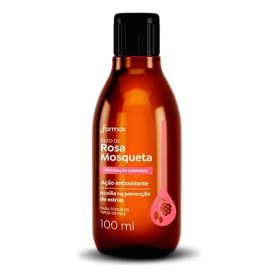 Óleo De Rosa Mosqueta Corpo Inteiro Farmax 100ml Tipo de embalagem Frasco
