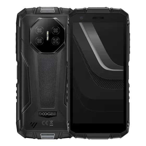 Doogee fire 3 pro android 1.5 telefone rudo 8350mah+18w carregamento rápido 5.5 hd câmera dupla 128gb ip69k militar nfc + desbloqueio facial