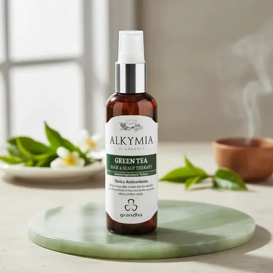 Grandha Alkymia Tônico Green Tea Hair Scalp Therapy 130 Ml