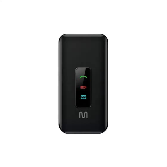 Celular Flip Vita 4G Dual Chip MP3 Preto Multilaser P9227