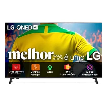 Smart TV 55" LG QNED73 4K WebOS AI Magic
