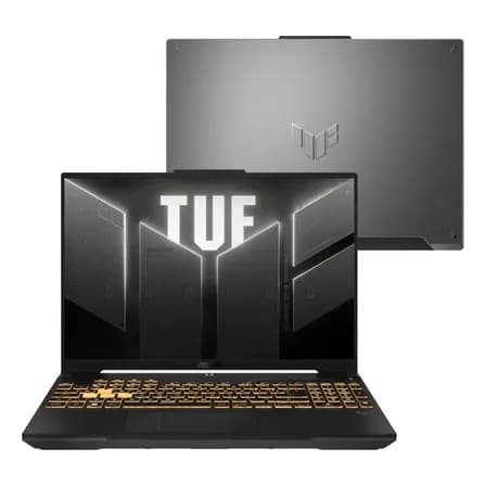 Notebook ASUS TUF Gaming F16 Core 5 NVIDIA RTX 4050 16GB Ram 512GB SSD Home Tela 16" FHD+ Mecha Gray - FX607VU-RL053W