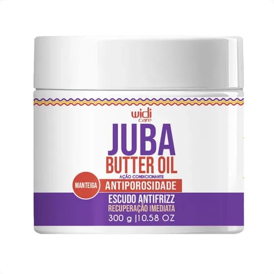 Máscara Juba Butter Oil Manteiga Antiporosidade 300g Widi Care