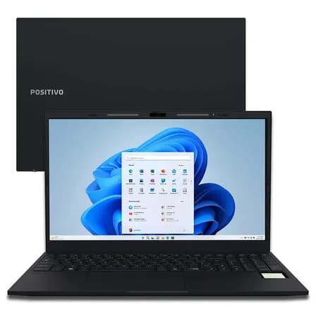 Notebook Positivo Vision R15M Com AMD Ryzen 3, 8GB de RAM e SSD de 512GB