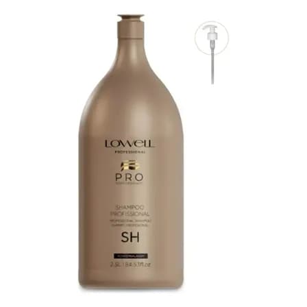 Shampoo Profissional Lavatório 2,5 Litros Lowell Pro Performance SH